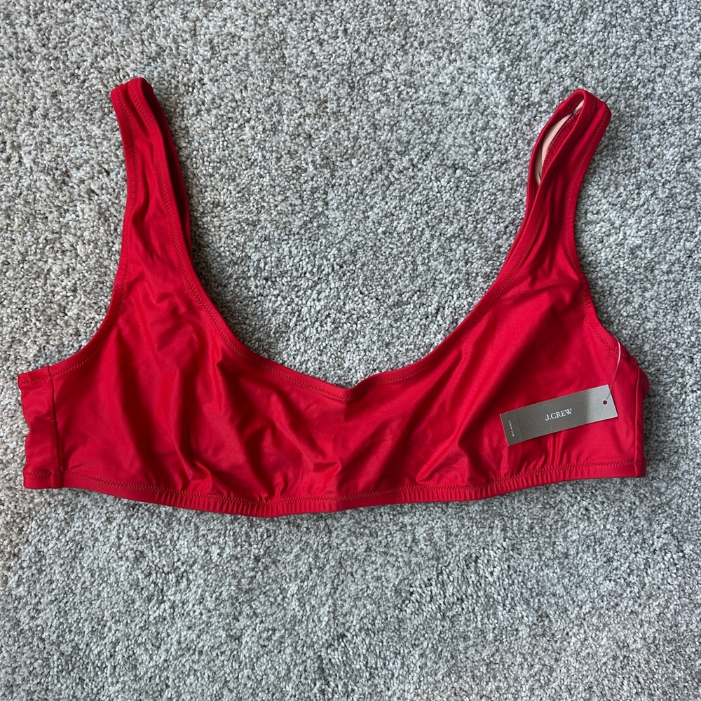 J. Crew Women's Heritage Scoopneck Bikini Top Size 2X NWT‎